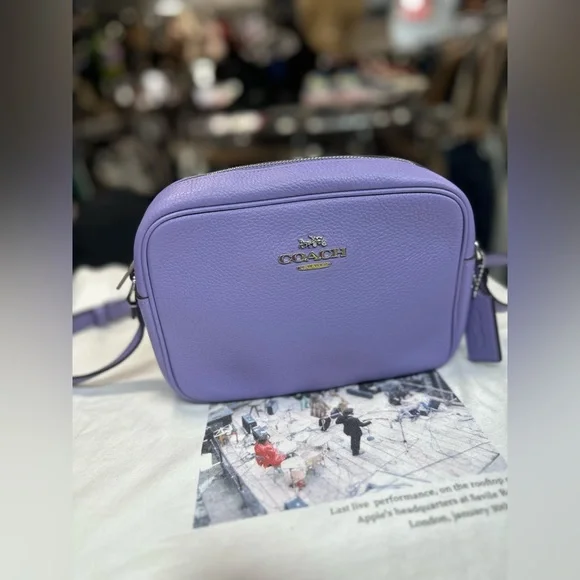 Coach MINI JAMIE CAMERA BAG IN SIGNATURE CANVAS. New no tag - Picture 2 of 8